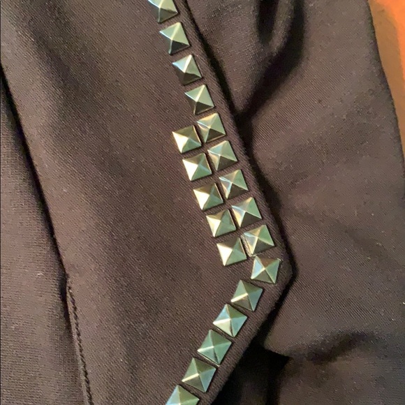 Studded black blazer - Picture 3 of 5